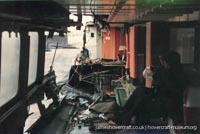 SRN4s damaged at sea -   (submitted by The <a href='http://www.hovercraft-museum.org/' target='_blank'>Hovercraft Museum Trust</a>).